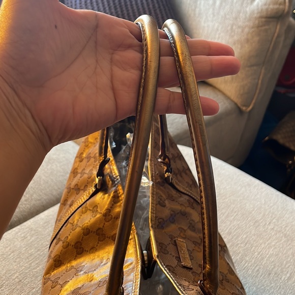 Authentic Gucci Large Tote Coated Canvas - Picture 10 of 14